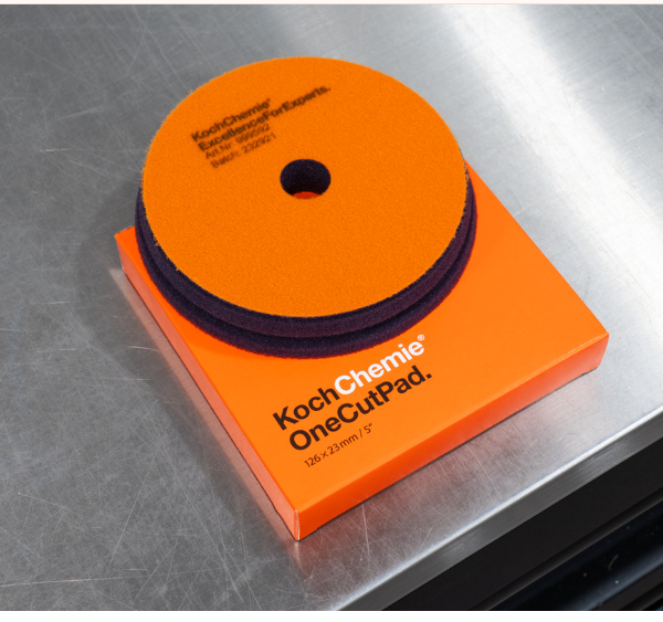 One Cut Pad 5" (125x23mm) Orange - KochChemie
