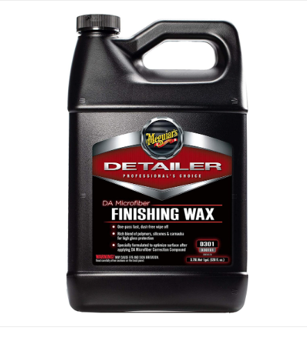 Meguiar's DA Microfiber Finishing Wax One- 1 Gal.