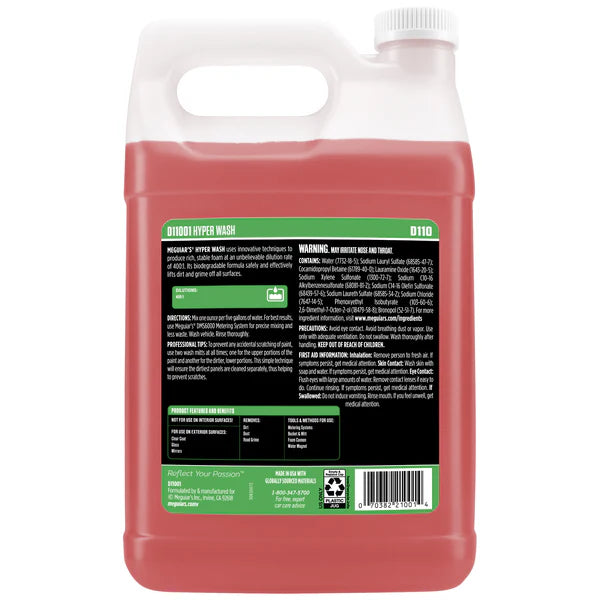 Meguiar's Hyper Wash Soap - 1 Gal.
