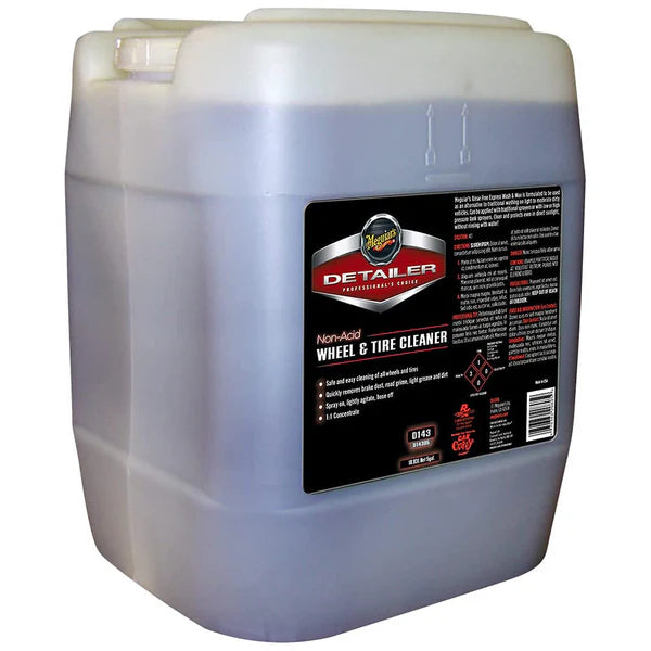 Meguiar's Non Acid Wheel & Tire Cleaner - 5 Gal.