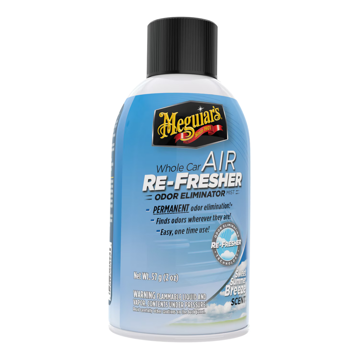 Meguiar's Summer Breeze Air Freshener Refresher Spray Interior