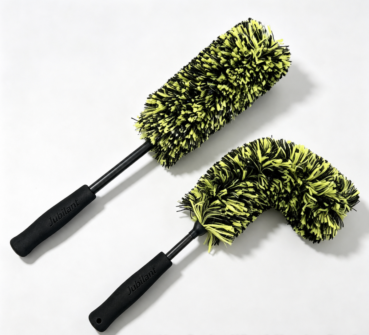 SP WheelGlide Bendable Microfiber Brush | Green/Black