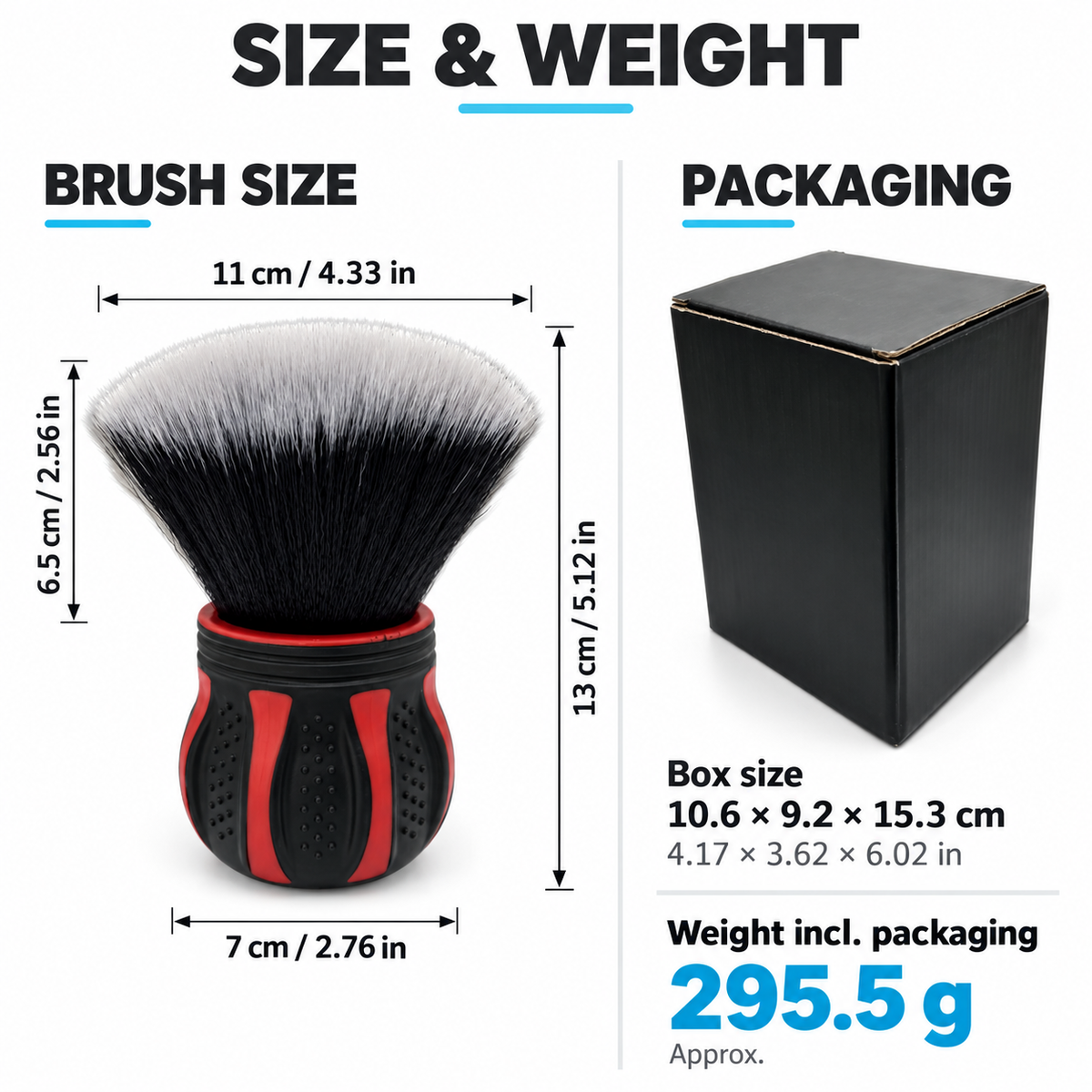 SP Soft Bristle Brush | Red