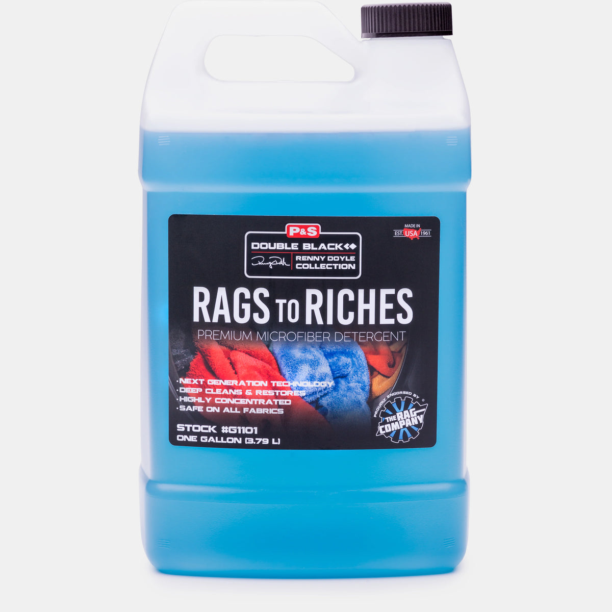 P&S Rags To Riches Microfiber Detergent - 1 Gal.
