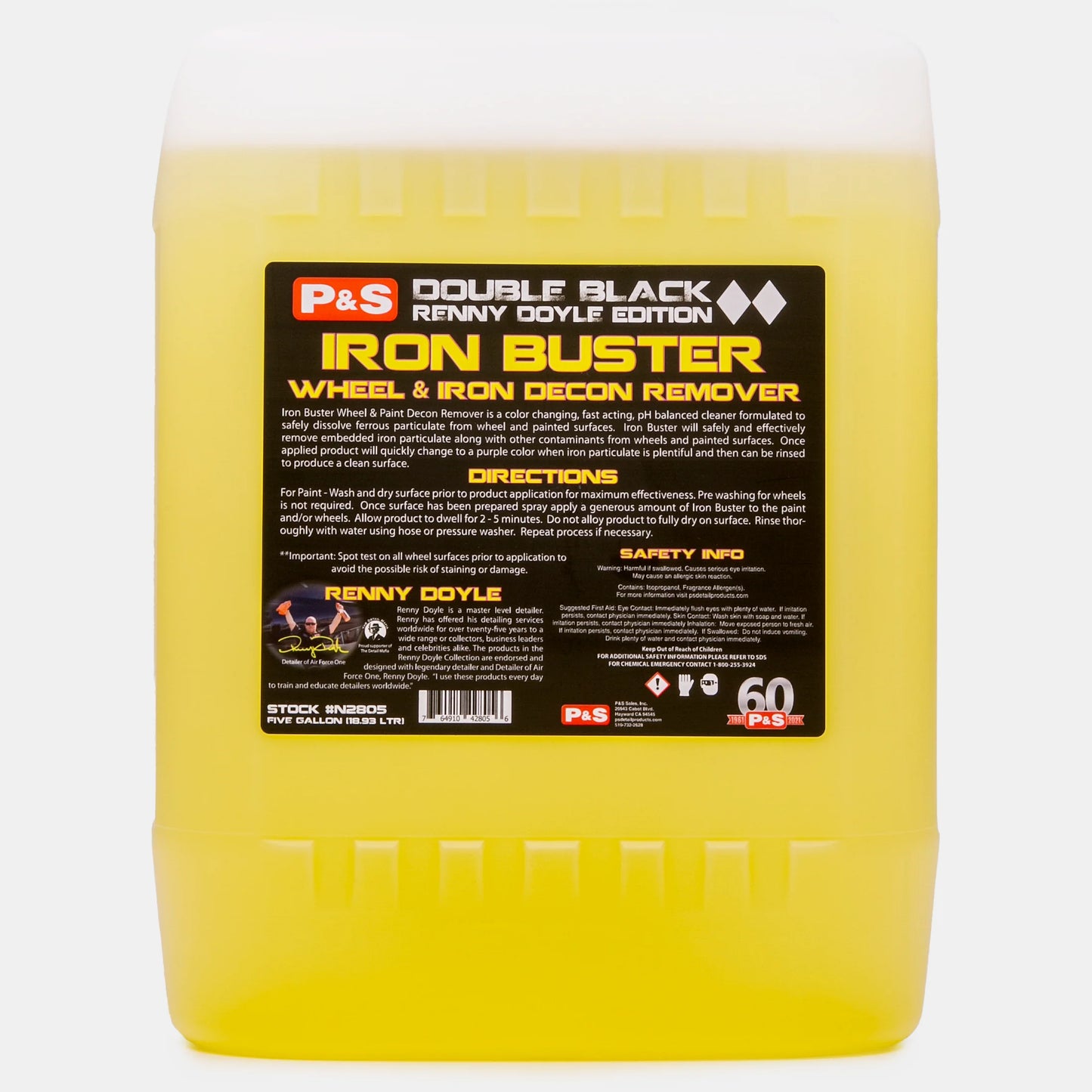 P&S Iron Buster Wheel & Paint Decon Remover - 5 Gal.