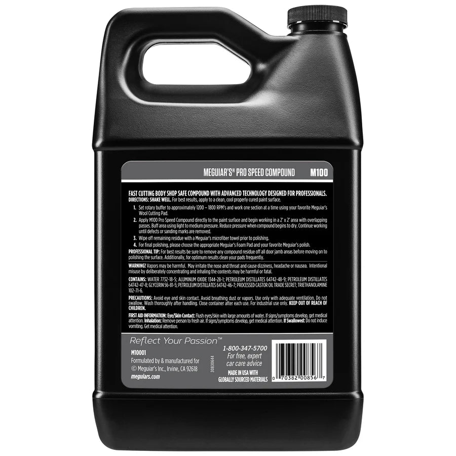 Meguiar's Pro Speed Compound, M100 - 1 gal.