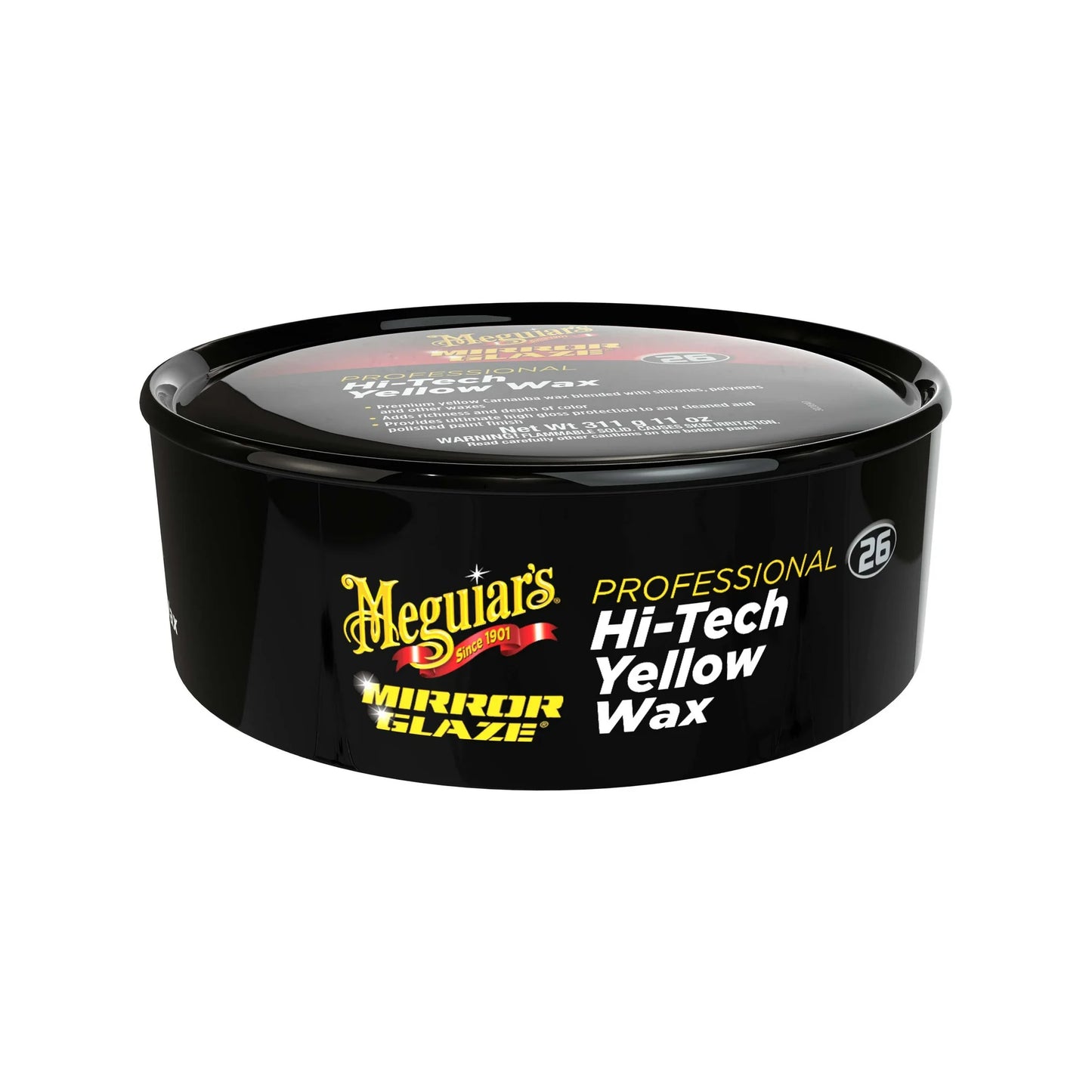 Meguiar's Hi-Tech Yellow Wax Paste 11 oz.