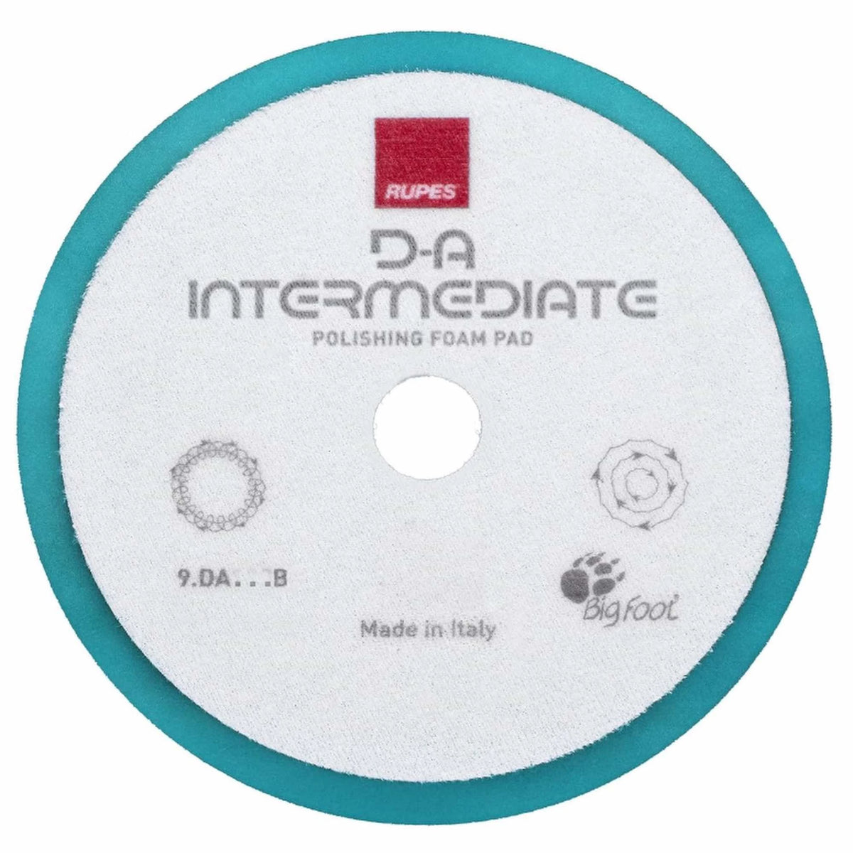 RUPES- 5" D-A Intermediate Foam Pad (Light Blue)