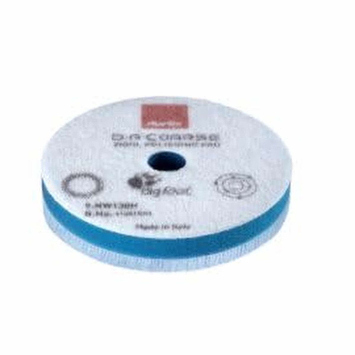 RUPES 5" D-A Blue Wool Polishing Pad, Precision Pro Coarse