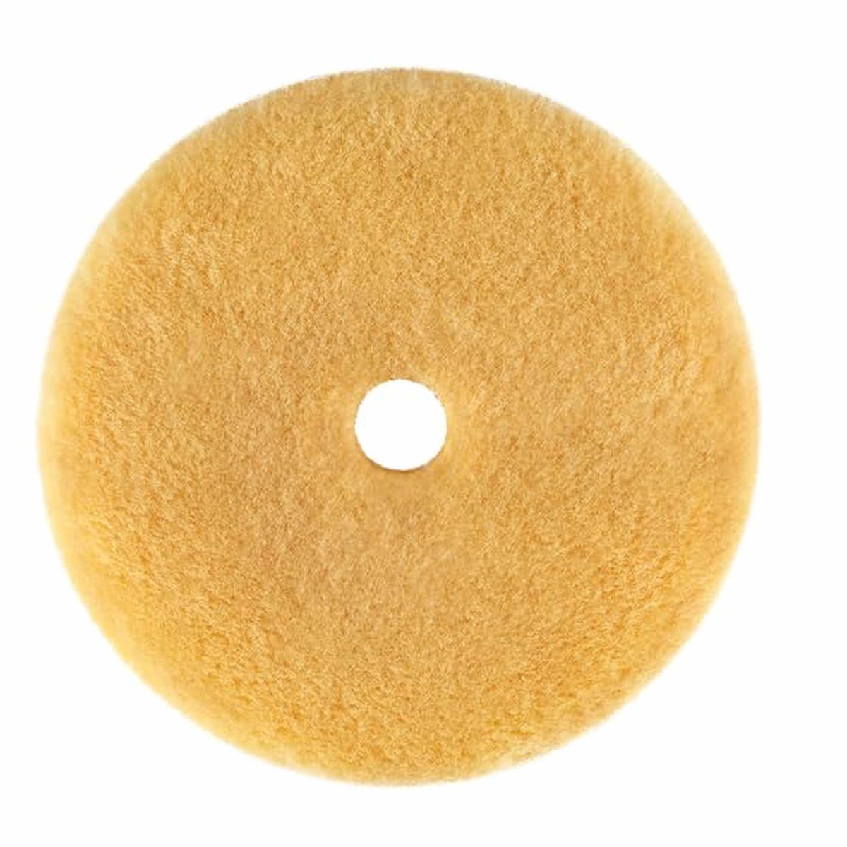 Rupes 5" D-A Yellow Wool Polishing Pad, Precision Pro Medium