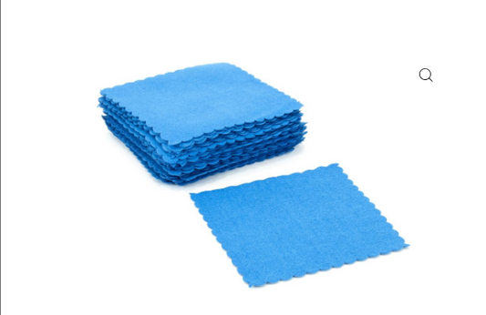 Autofiber Suede Swatch Microfiber Coating Application Cloth (4 in. x 4 in.) - 50 pack