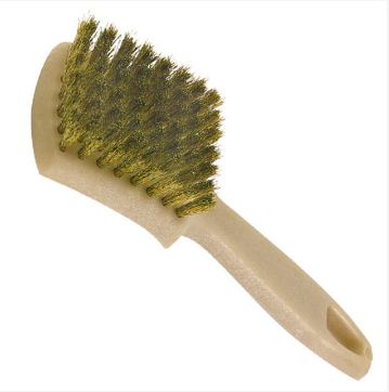 85-637- Brass Whitewall/Sidewall Brush- SM Arnold