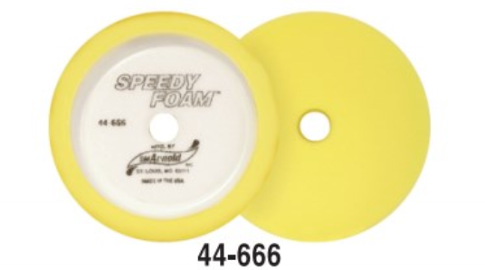 SM Arnold- 7" Yellow Buffing Pad Foam