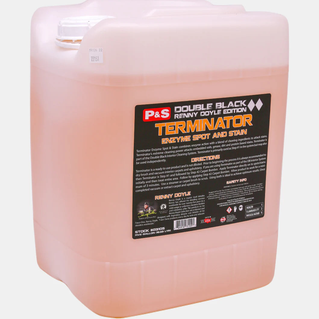 P&S Terminator Enzyme Spot & Stain Remover - 5 Gal.