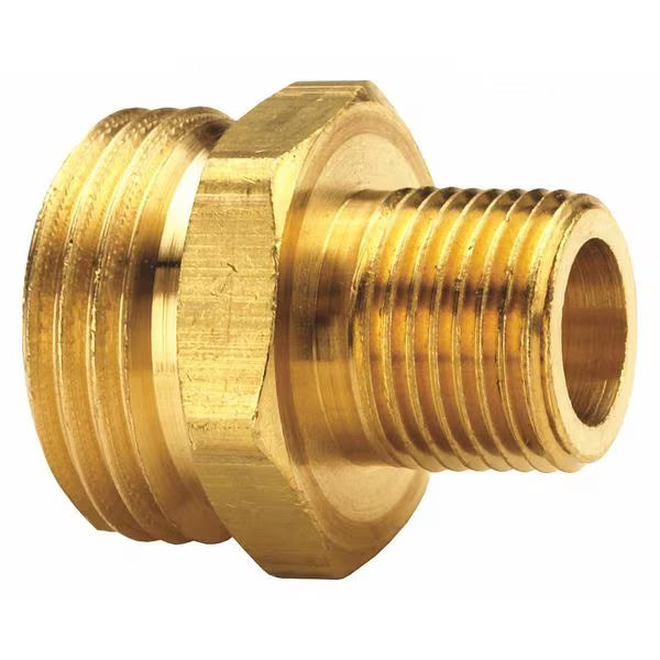 MALE GH X 3/8 MPT BRASS ADAPTER- RYOBI