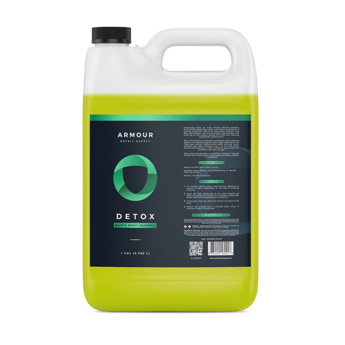 Armour DETOX - Acidic Shampoo - 1 Gal.