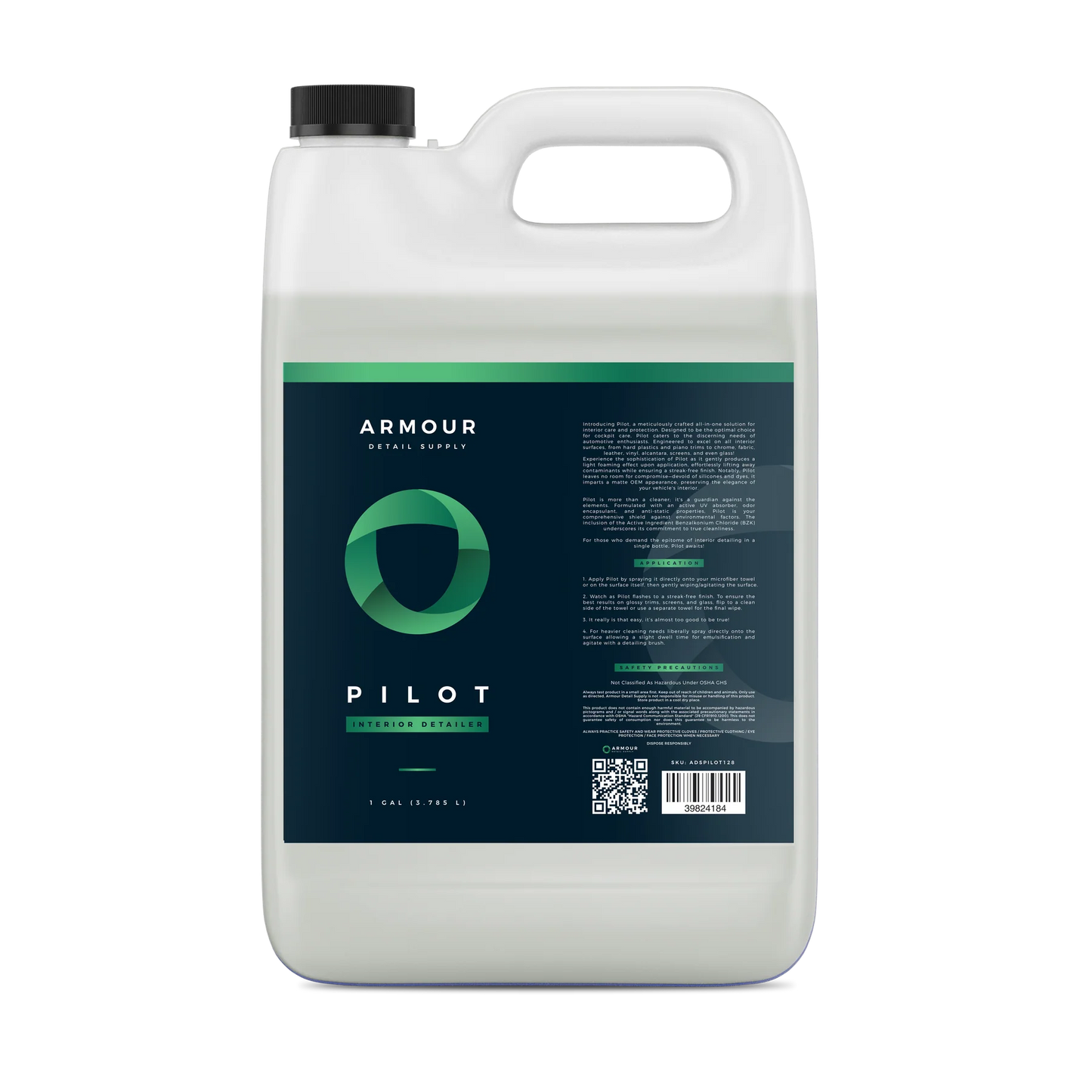 Armour PILOT - Interior Detailer - 1 Gallon