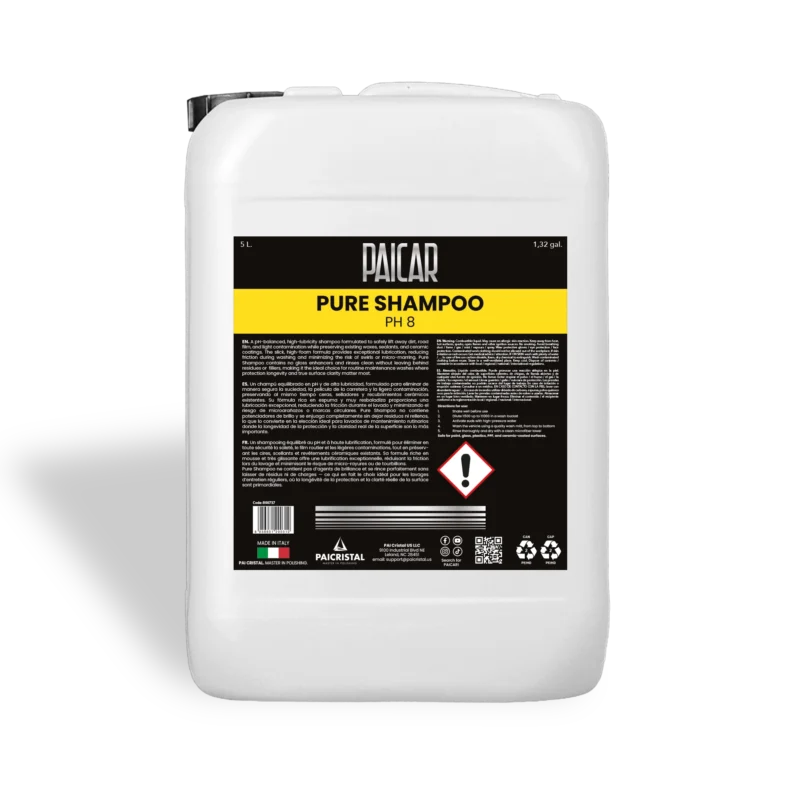 PAICAR: 5L Pure Shampoo PH 8