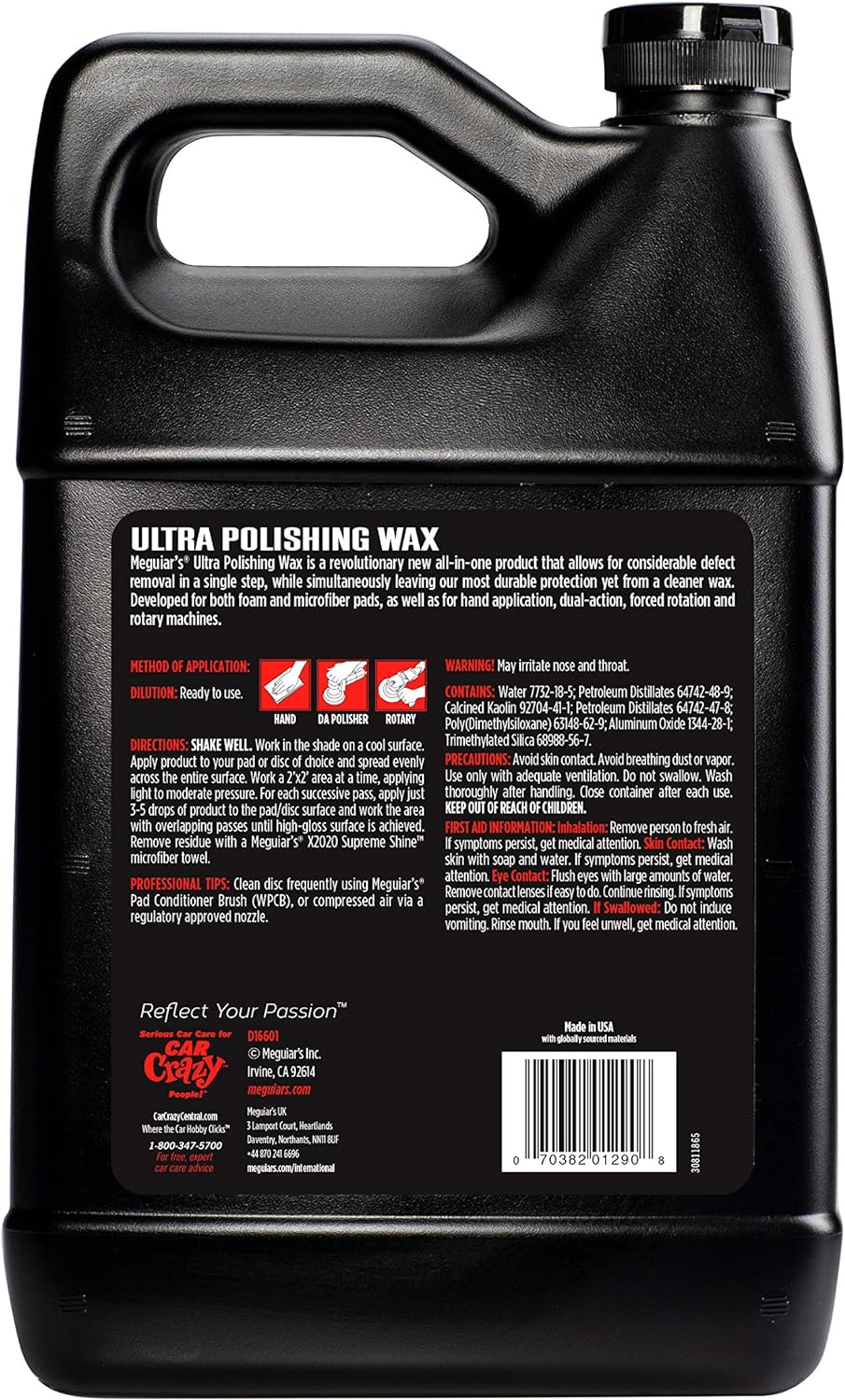 Meguiar's Ultra Polishing Wax - 1 Gal.