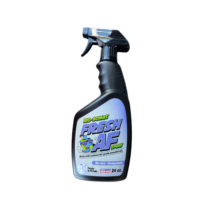 Bio-Bombs Air Freshener Spray:  Fresh AF - 24oz.
