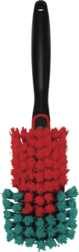 Vikan Multi Brush/Rim Cleaner, 12.2", Soft/split