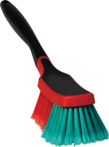 Vikan Multi Brush/Rim Cleaner, 12.2", Soft/split