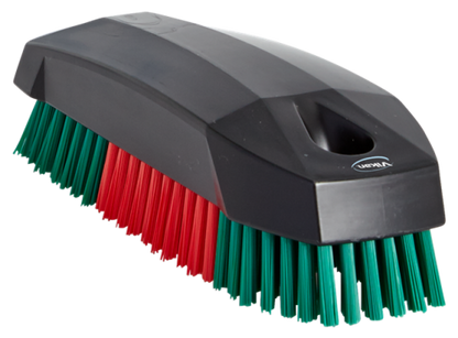 Vikan Hand Brush 120 mm, Small,  BLK/RED/GRN