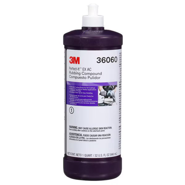 3M Perfect-It™ EX AC Rubbing Compound 1 qt (32 fl oz)