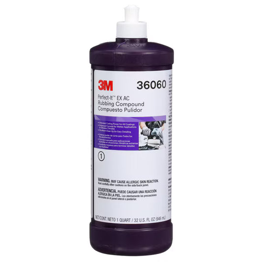 3M Perfect-It™ EX AC Rubbing Compound 1 qt (32 fl oz)