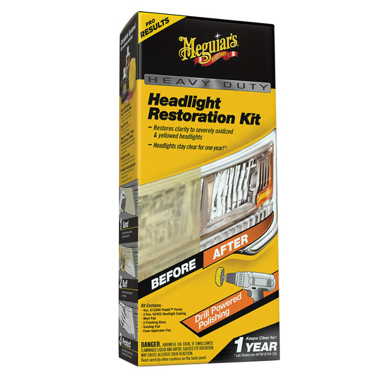 Heavy Duty Headlight Restoration Kit