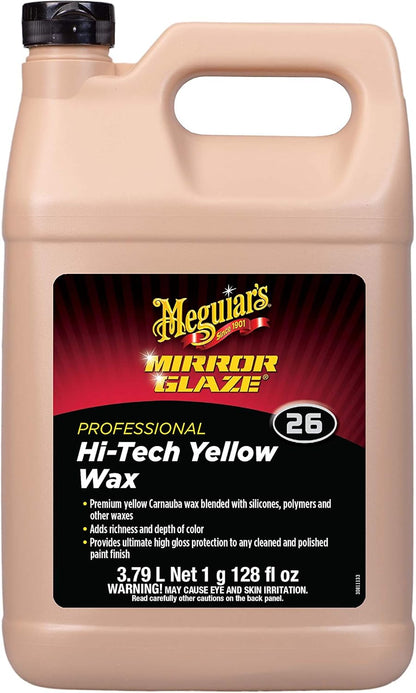 Meguiar's HiTech Yellow Wax, M26 - 1 gal.