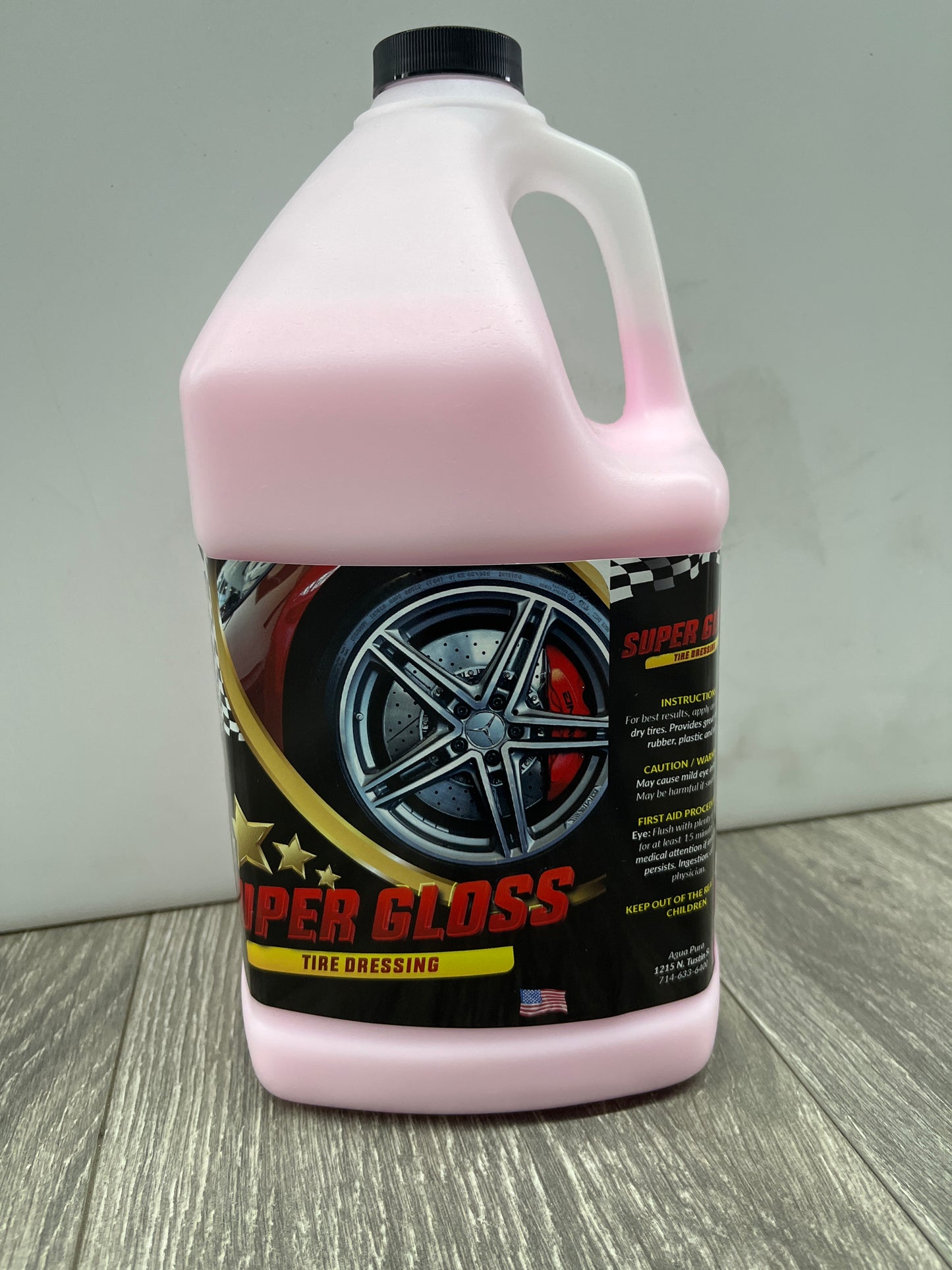 SP Super Gloss PINK Tire Dressing- 1 Gal.