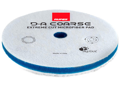 RUPES D-A Coarse Extreme Cut Microfiber Pad (Blue)  6"