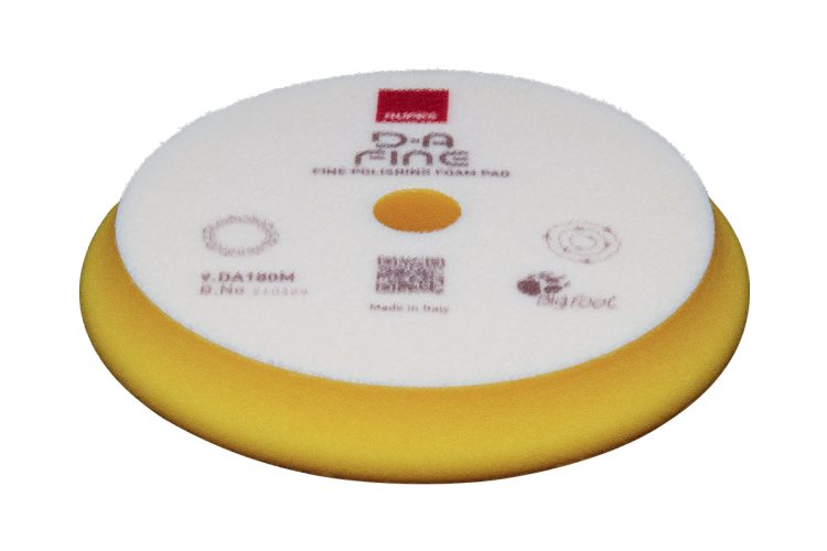 Rupes - 5" D-A FINE Polishing Foam Pad Yellow