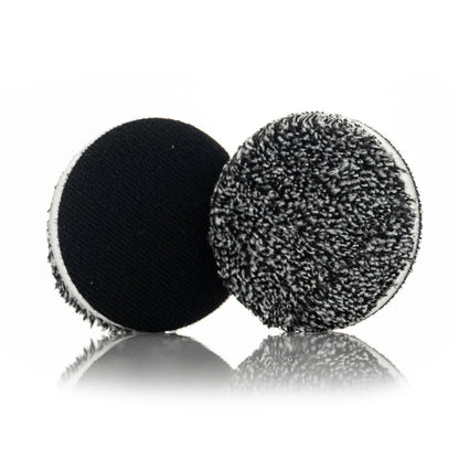 Buff and Shine 392MFP URO FIBER 3" 2 PACK BLACK/WHITE MICROFIBER CUTTING