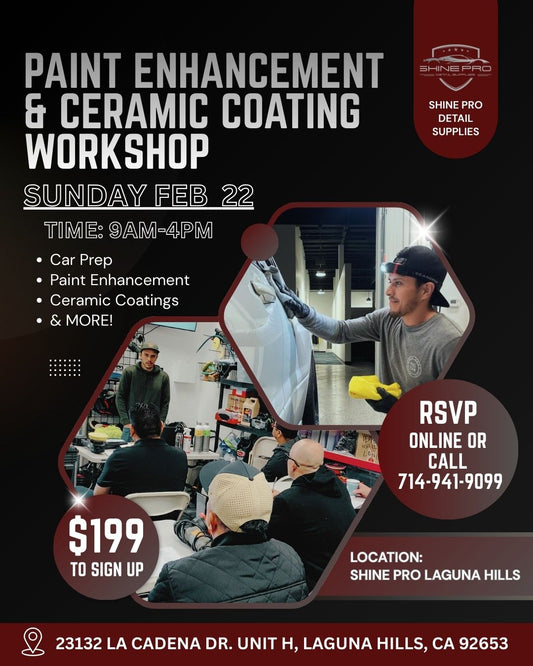 Paint Enhancement & Ceramic Coating Class 02-22-2026