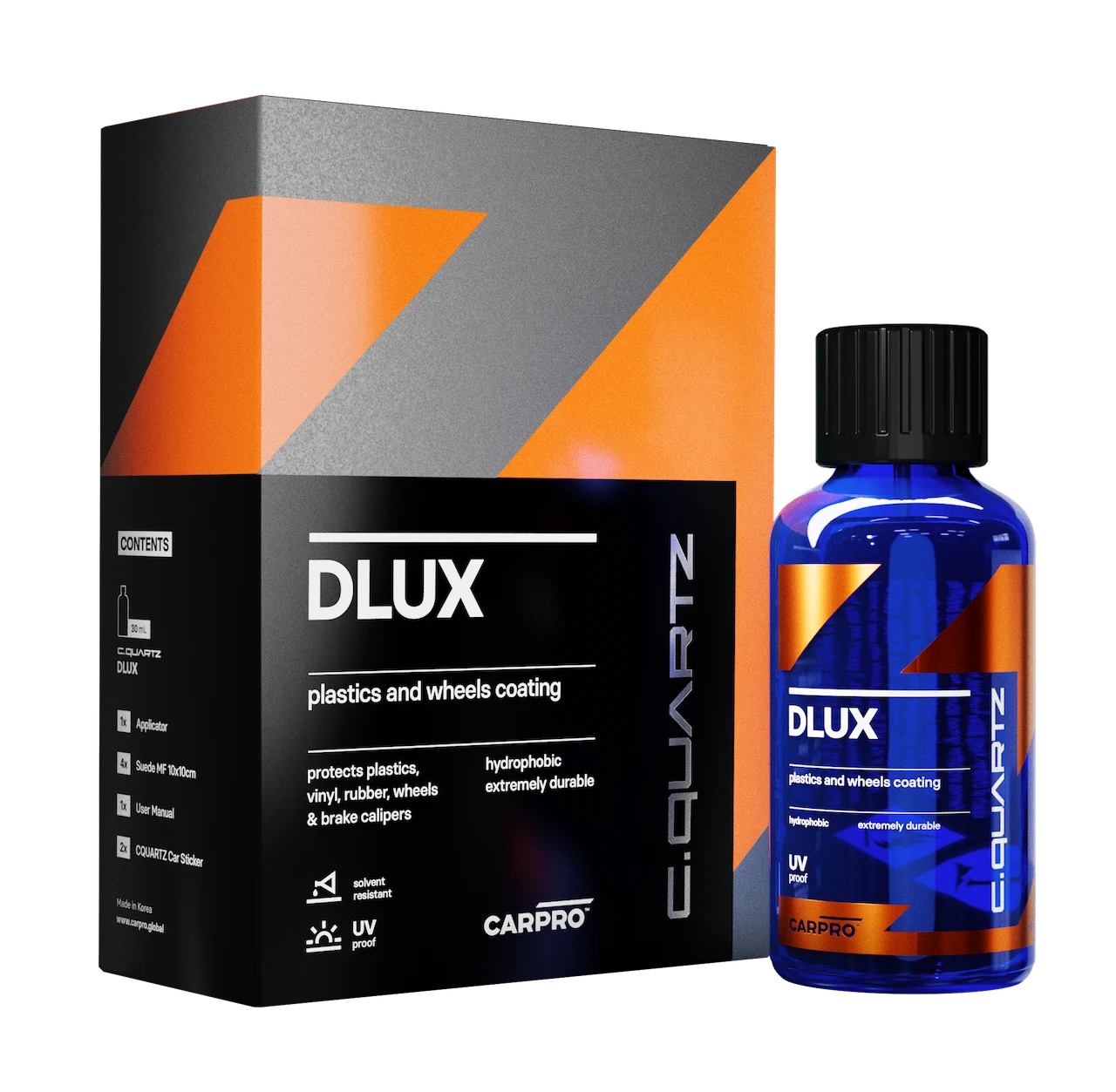 CarPro DLUX Plastic and Wheel Coating - 30 ml