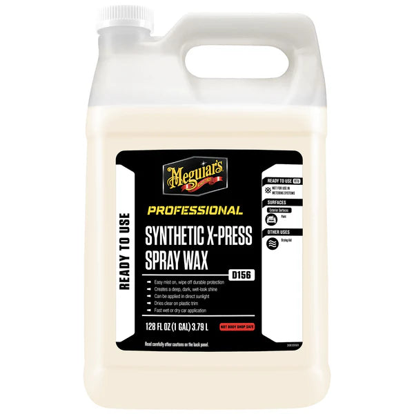 Meguiars Synthetic X-Press Spray Wax - 1 Gal.