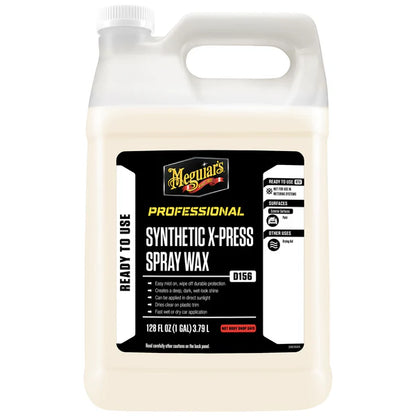 Meguiars Synthetic X-Press Spray Wax - 1 Gal.