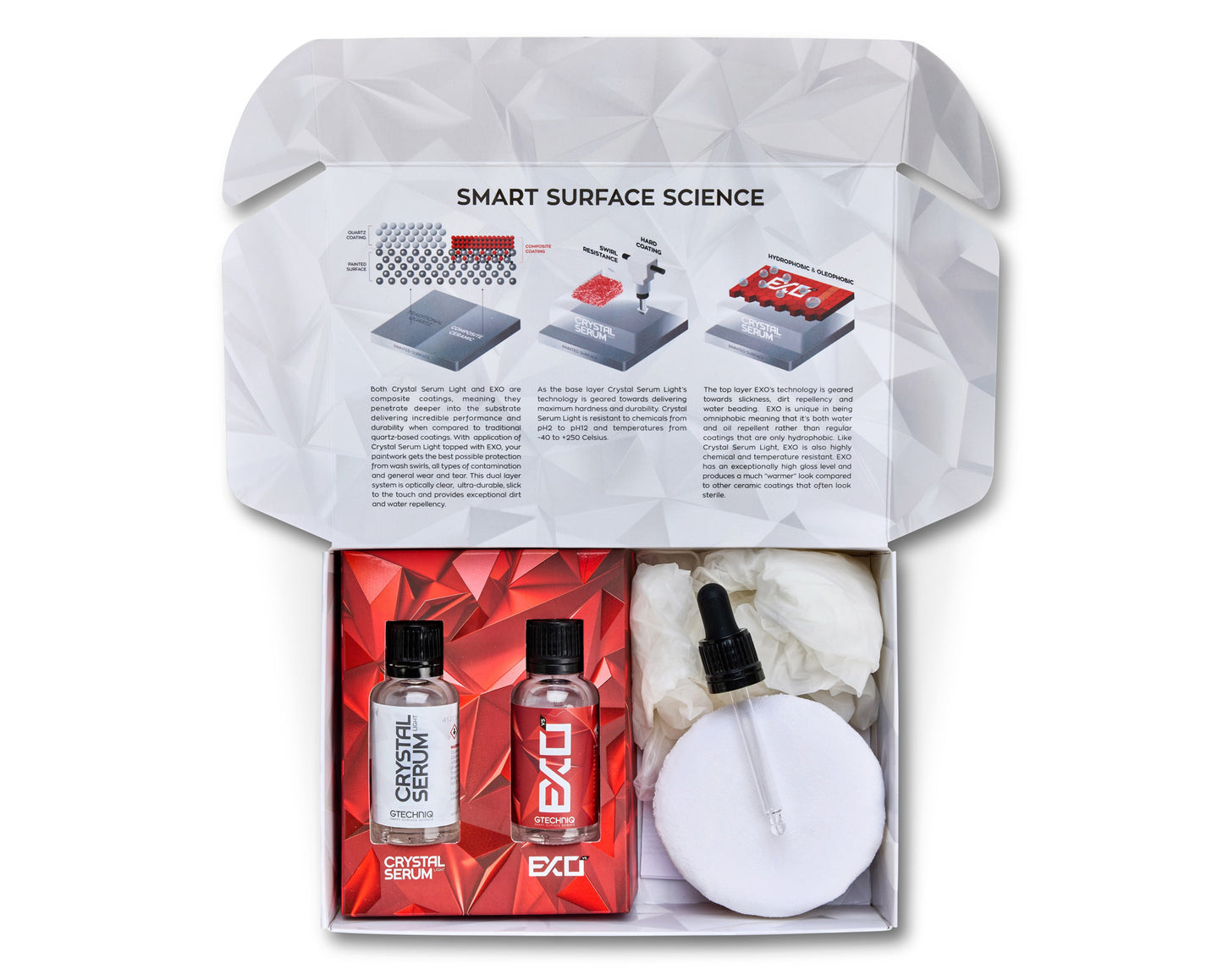 DUO KIT EXO & Crystal Serum Light  - Gtechniq