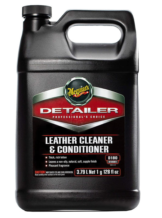 Meguiars Leather Cleaner & Conditioner 1 One Gallon