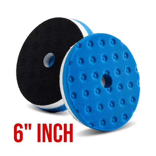 Lake Country HDO CCS Foam Heavy Polishing Pad - 6.5", Blue