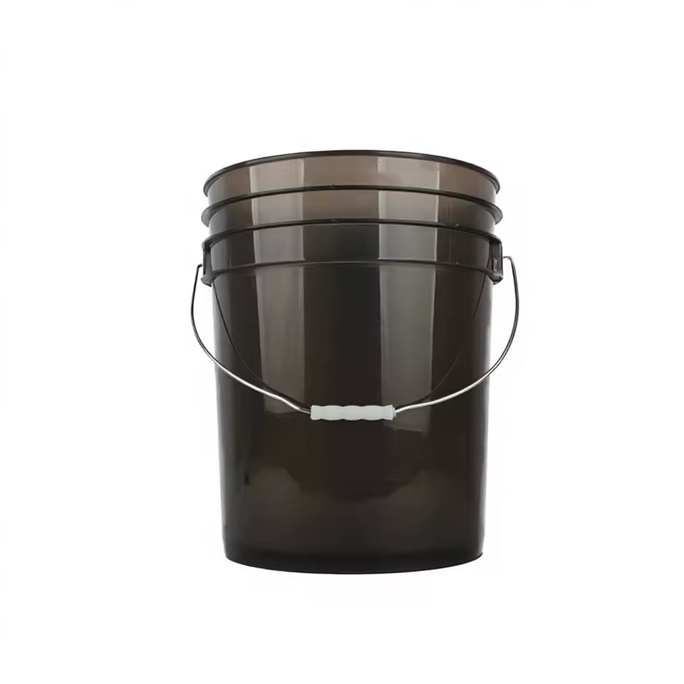 SP Detailing Wash Bucket | 5 Gal | Clear Black