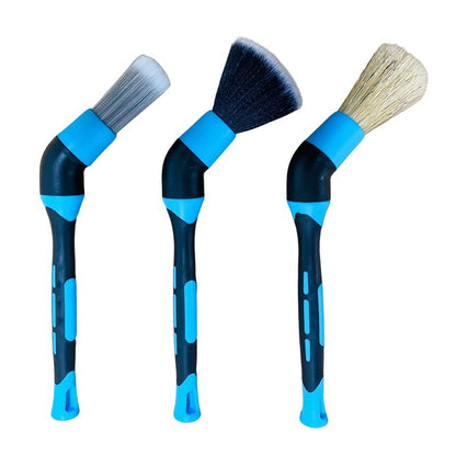 SP Precision Detailing Brush Set | 3-Piece | Blue/Black