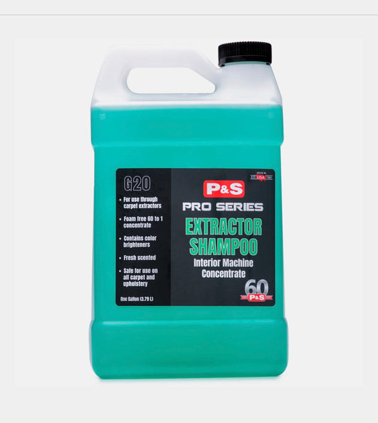 P&S Extractor Shampoo Interior Machine Concerntrate (1 Gal)