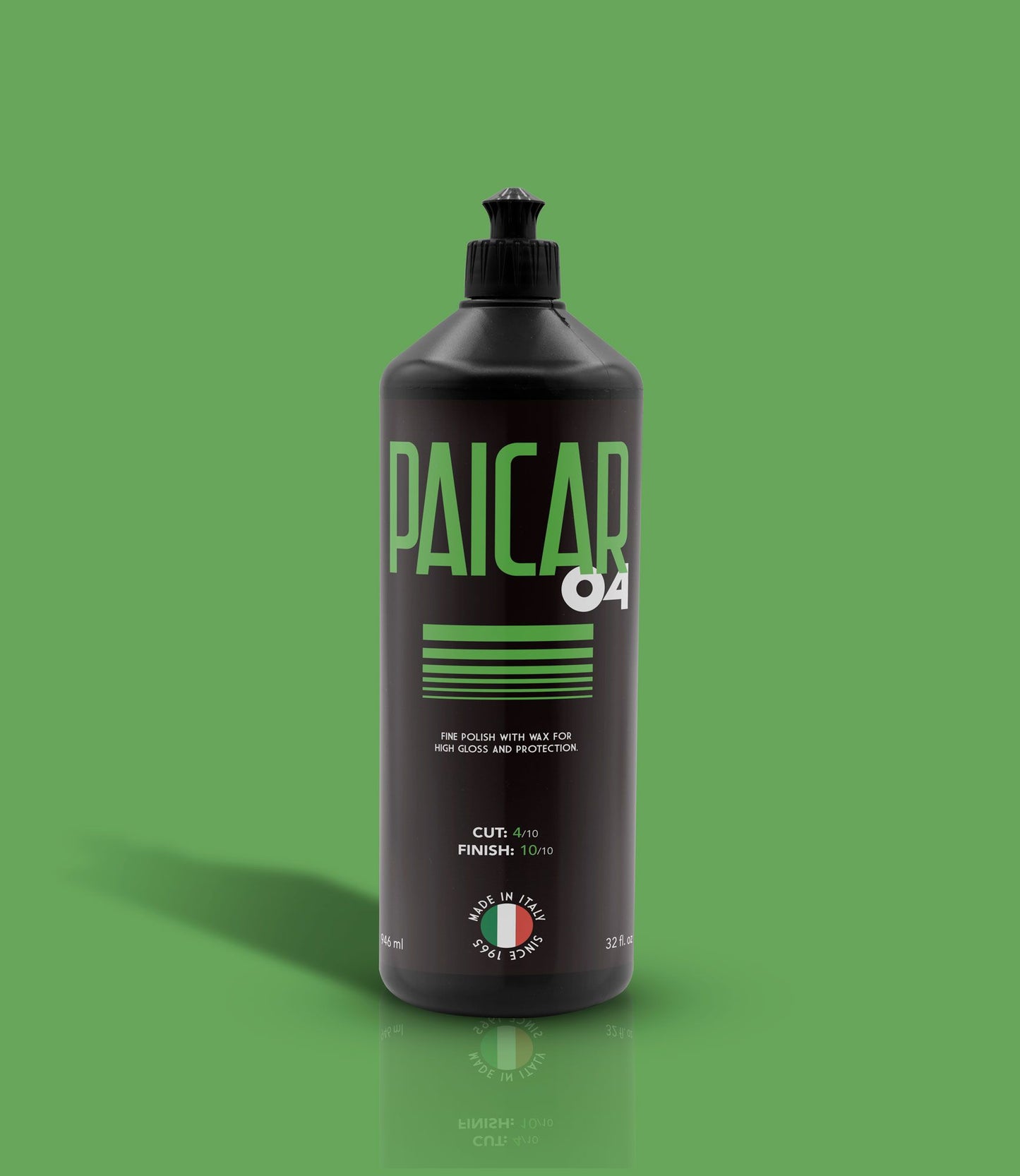 PAICAR 04 - 32 oz - FINISHING POLISH + WAX (GREEN)