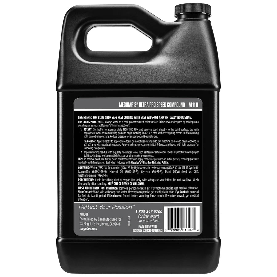 Meguiar's Ultra Pro Speed Compound, M110 - 1 gal.