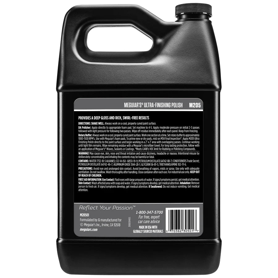 Meguiar's Ultra Finishing Polish, M205 - 1 gal.
