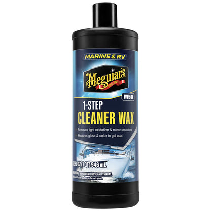 Meguiar's Marine/RV One Step Cleaner Wax, #50 - 32 oz.