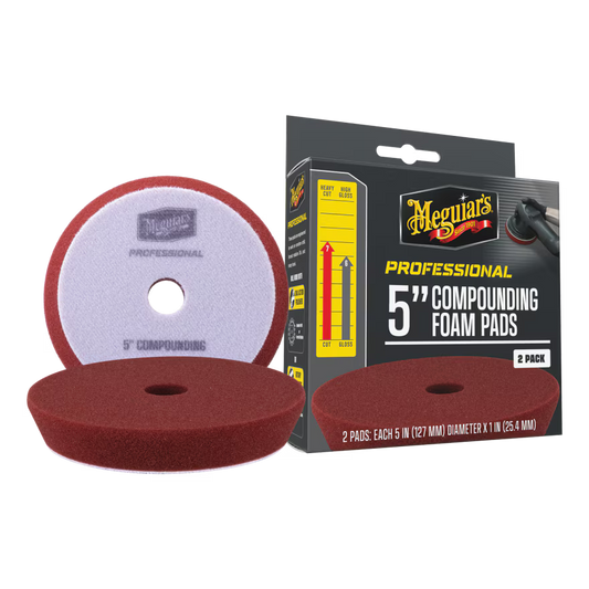 Meguiar's 5" Compounding Foam Pads [2PK]